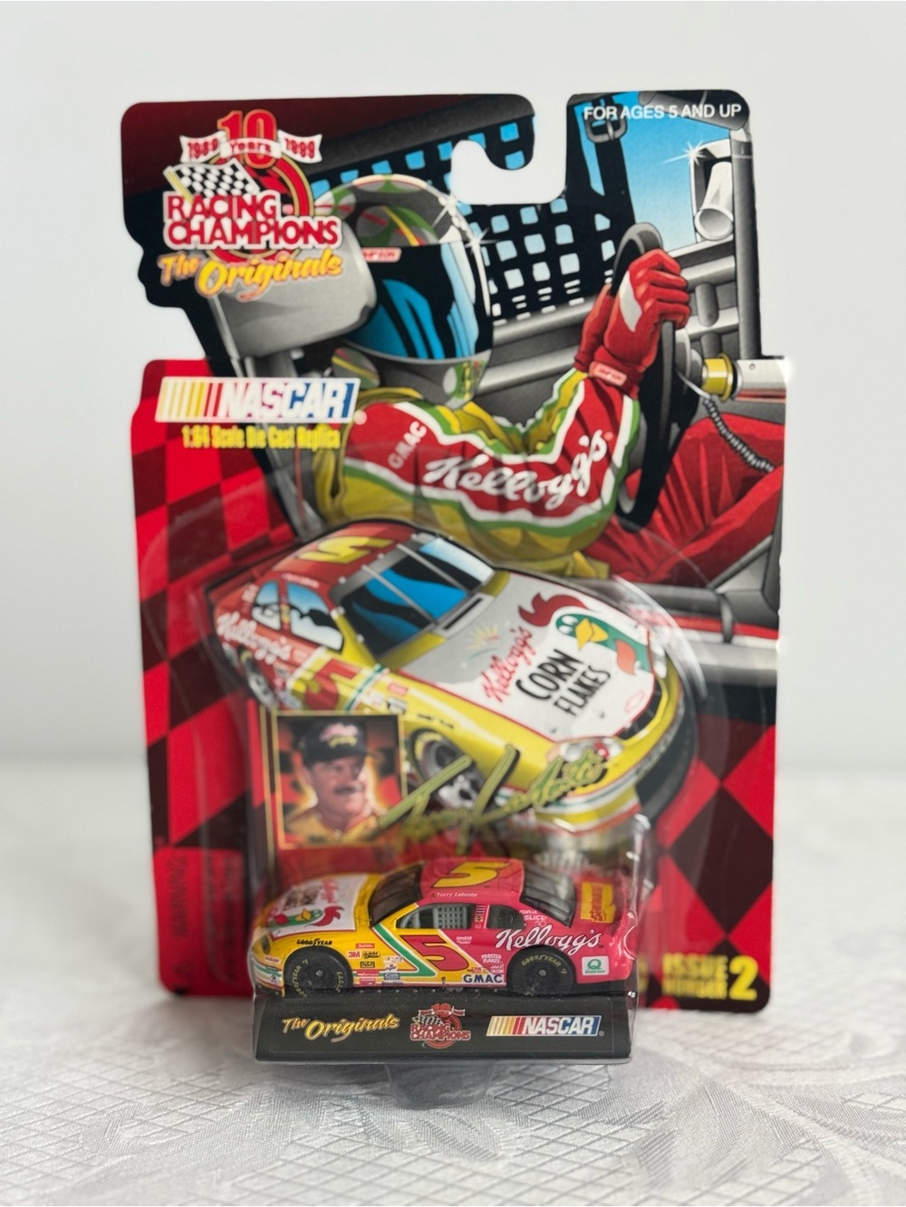 Racing Champions Die-Cast NASCAR Die-Cast model car Terry Labonte #5 1999